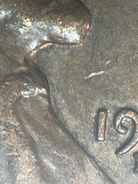 Lincoln-M�morial-Cent--1961-D-Double-Lips-!